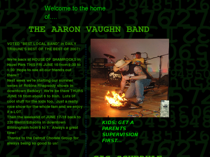 www.theaaronvaughnband.com