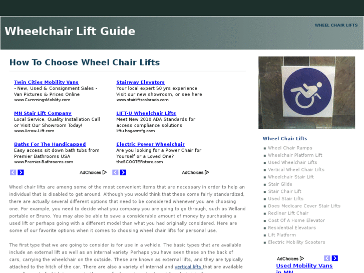 www.wheelchairliftguide.com