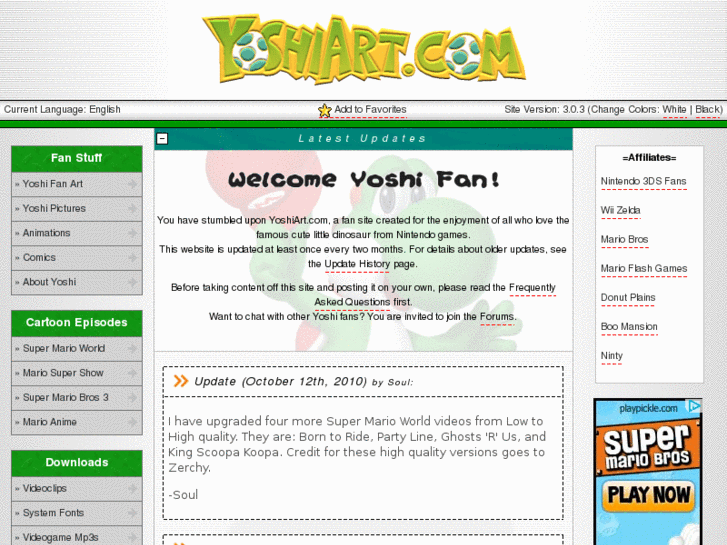 www.yoshiartforums.com