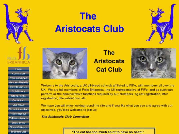 www.aristocatsclub.co.uk