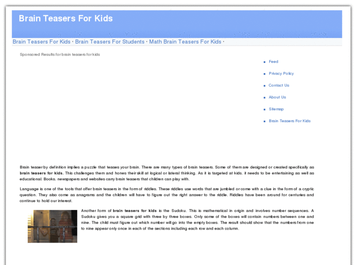 www.brainteasersforkids.info