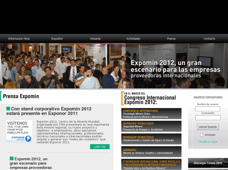 www.expomin.cl