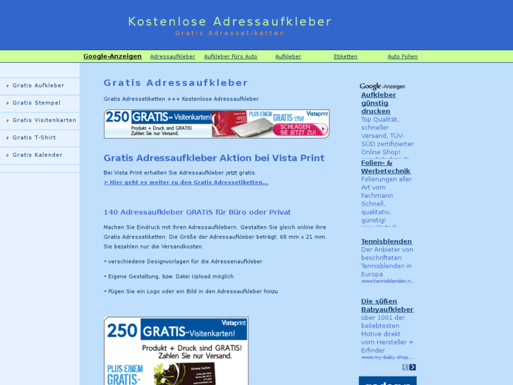 www.gratis-adressaufkleber.de