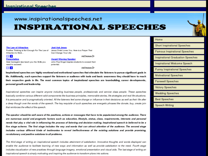 www.inspirationalspeeches.net