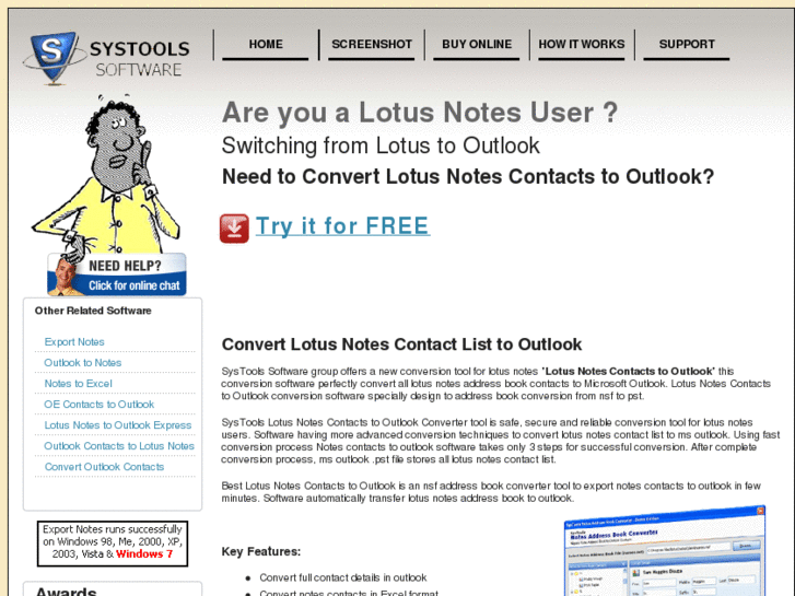 www.lotusnotescontactstooutlook.com