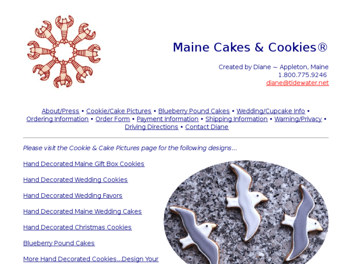 www.mainecakesandcookies.com