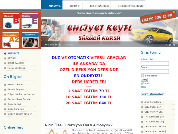 www.ozeldireksiyonderslerim.com