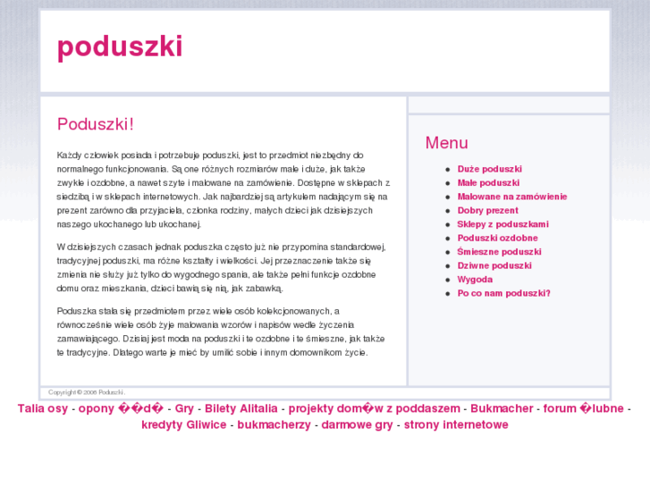 www.poduszki.org