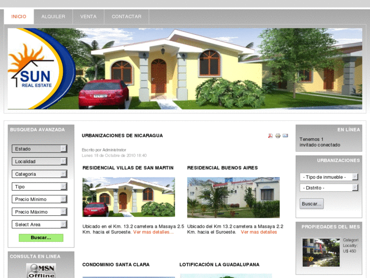 www.sunrealestatenica.com