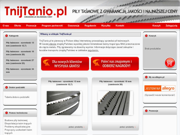 www.tnijtanio.pl