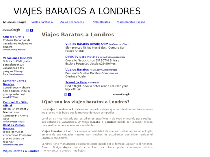 www.viajesbaratoslondres.es