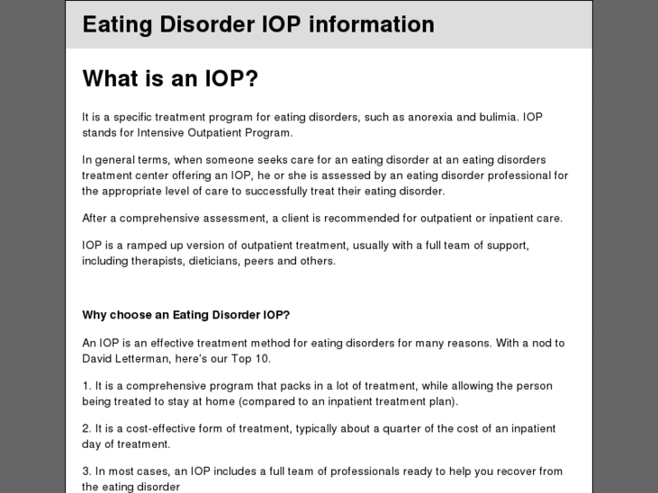 www.eatingdisorderiop.com