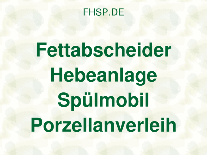 www.fhsp.de