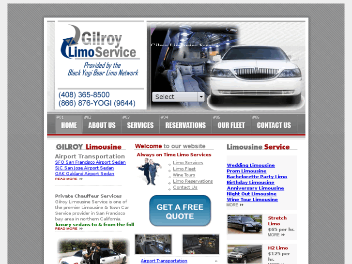 www.gilroylimousineservice.com