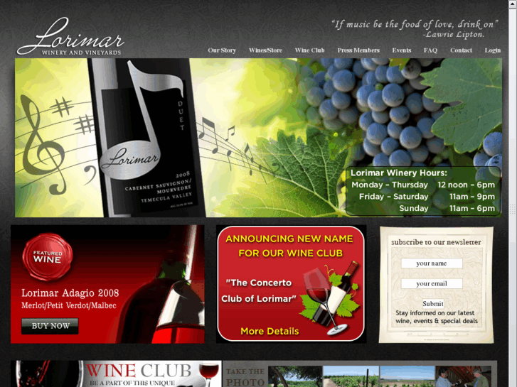 www.lorimarwinery.com