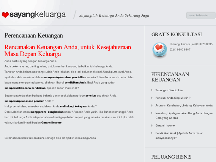 www.sayangkeluarga.com