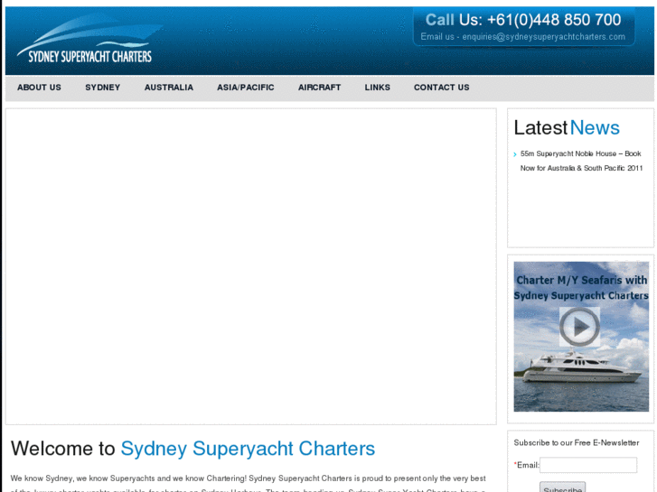 www.sydneysuperyachtcharters.com