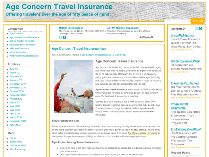 www.ageconcerntravelinsurance.org