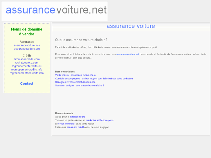 www.assurancevoiture.net