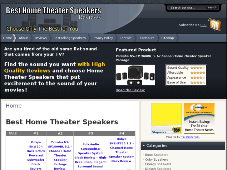 www.besthometheaterspeakersreviews.com