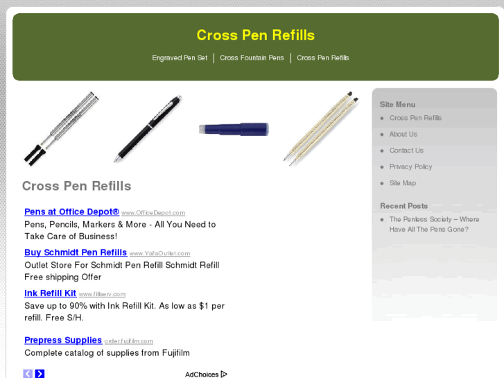 www.crosspenrefills.org