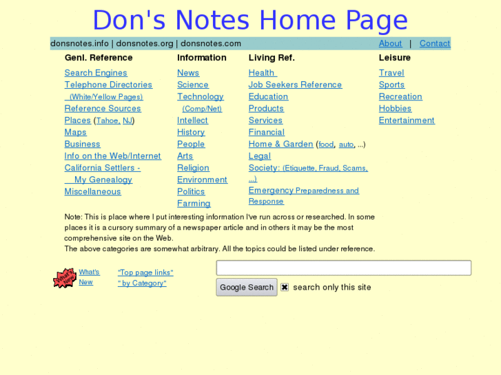 www.donsnotes.com