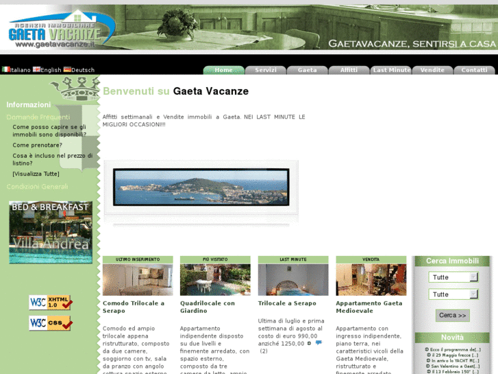 www.gaetavacanze.it