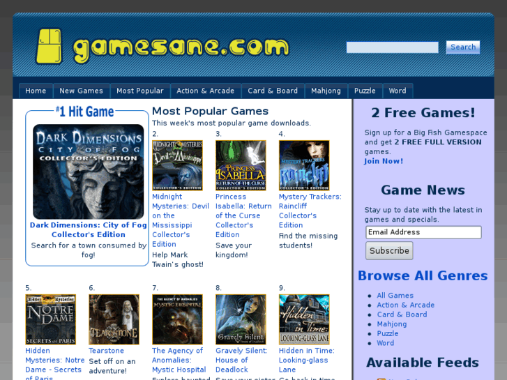 www.gamesane.com