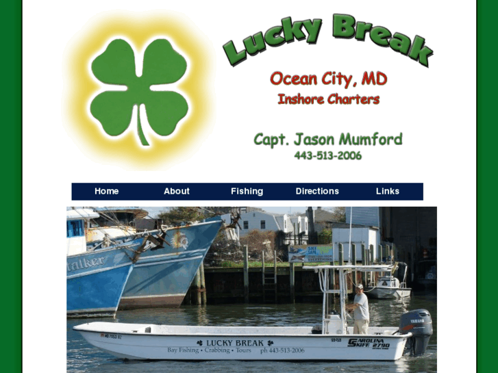 www.luckybreakcharters.com