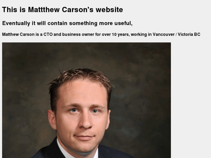 www.matthewcarson.net