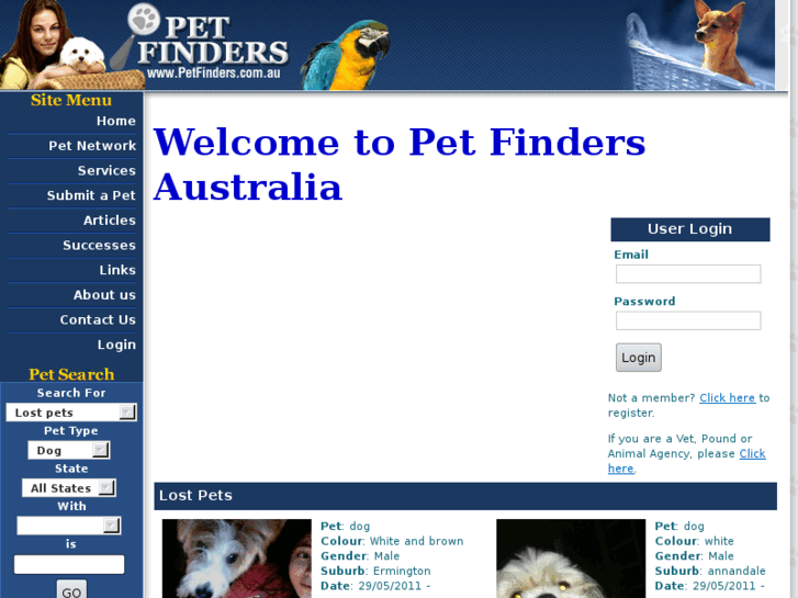 www.petfinders.com.au