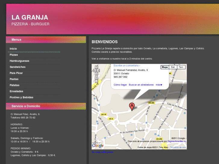 www.pizzeria-lagranja.com