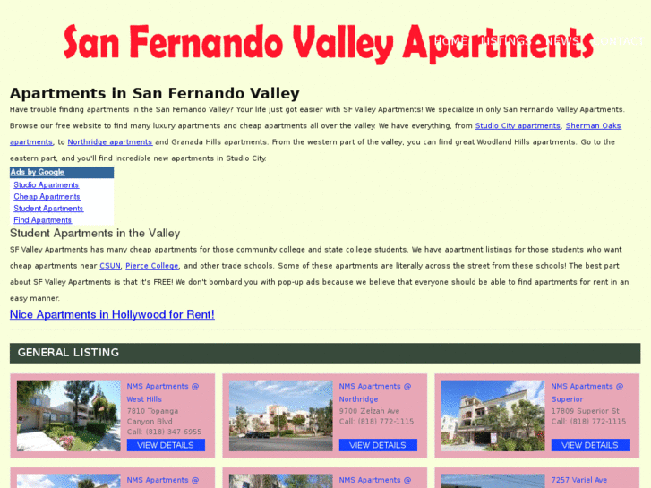 www.sfvalleyapartments.com