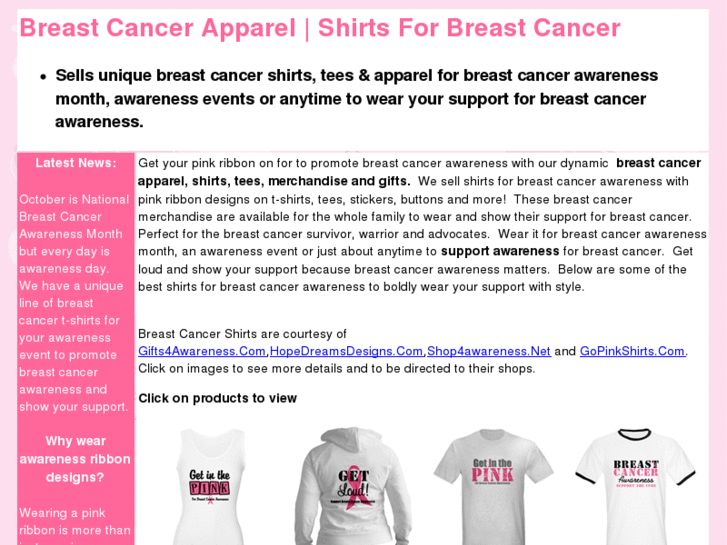 www.shirtsforbreastcancer.com