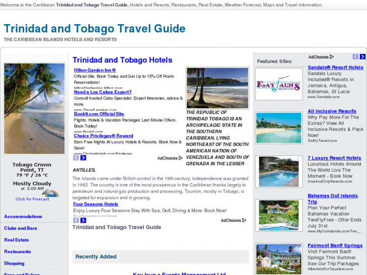 www.trinidadtobagotravel.com