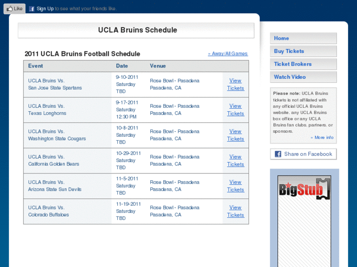 www.uclabruinsschedule.com