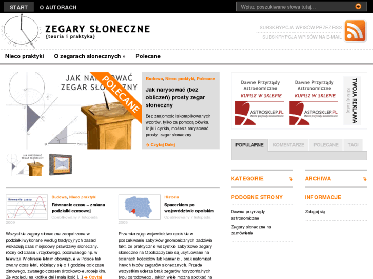 www.zegarysloneczne.pl