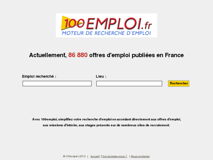 www.100emploi.fr