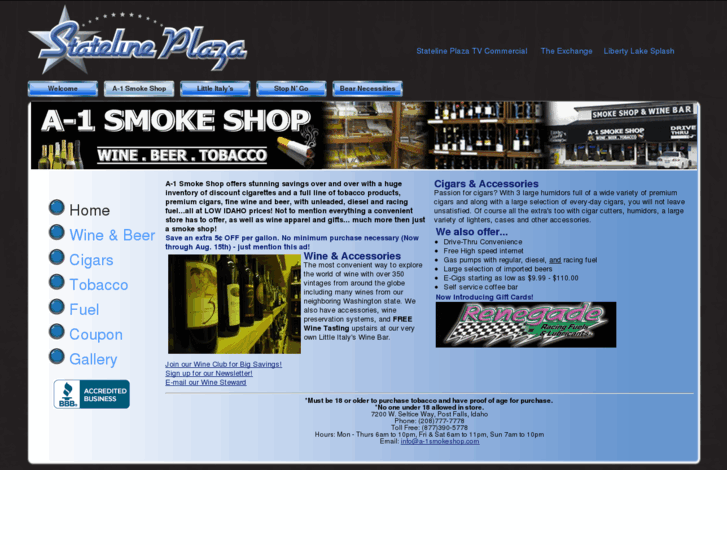 www.a-1smokeshop.com