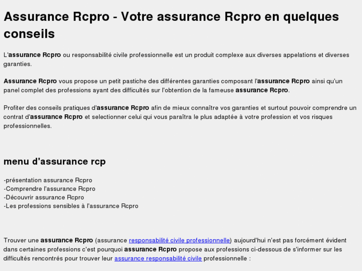 www.assurance-rcpro.net