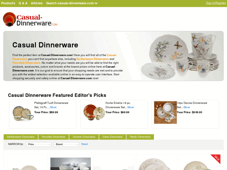 www.casual-dinnerware.com