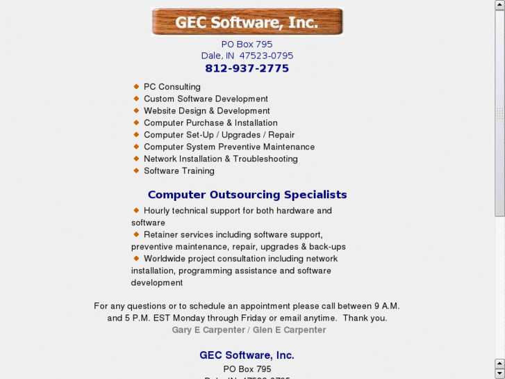 www.gecsoftware.com