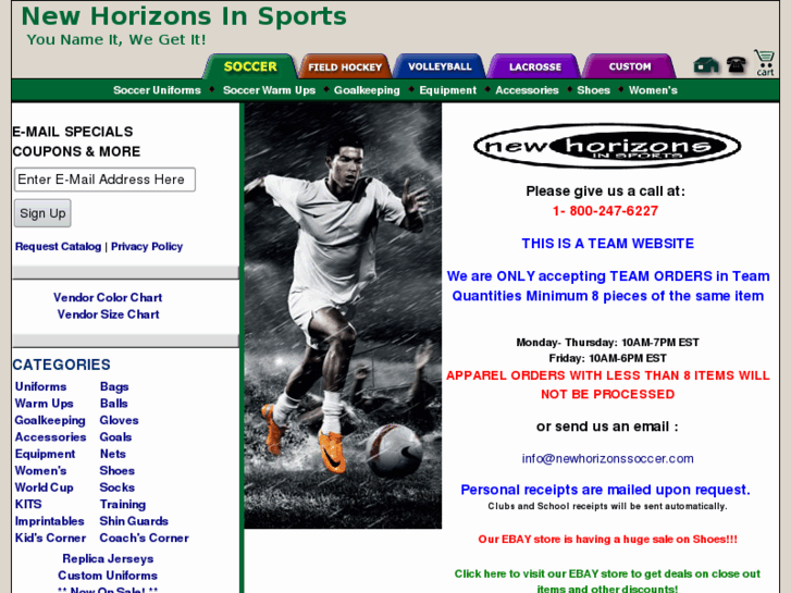 www.newhorizonssoccer.com