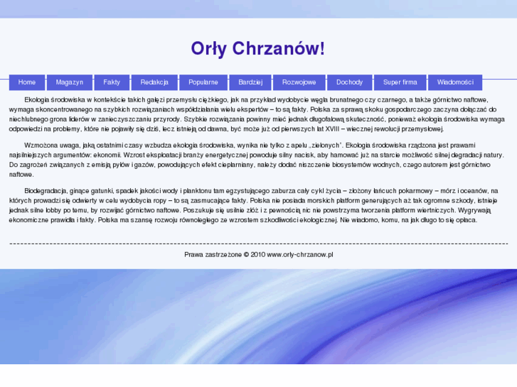 www.orly-chrzanow.pl