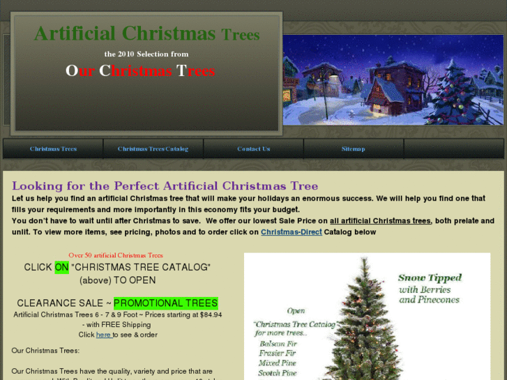 www.ourchristmastrees.com