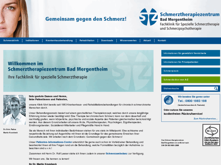 www.schmerzklinik-1a.de
