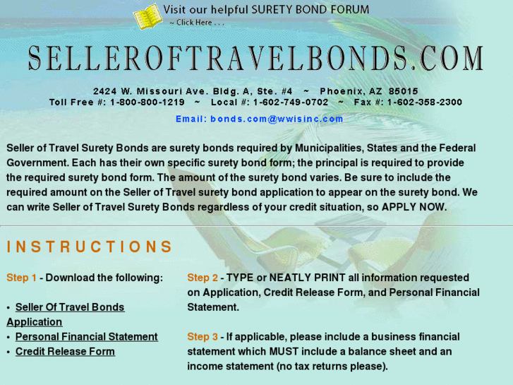 www.selleroftravelbonds.com