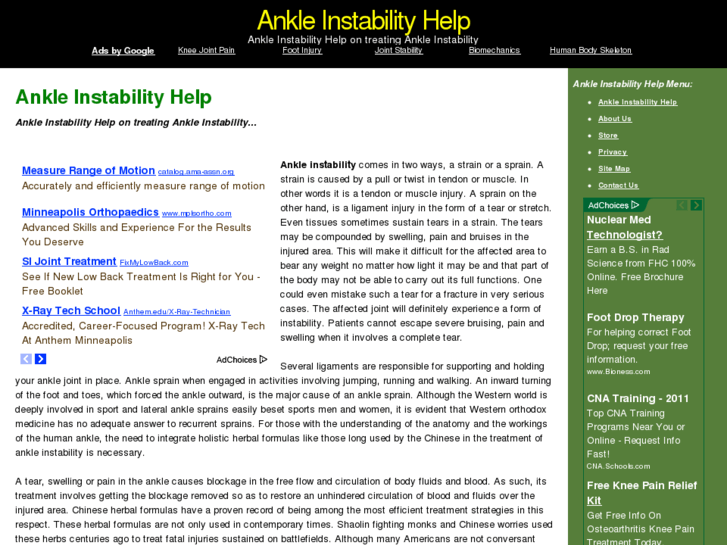 www.ankle-instability.com