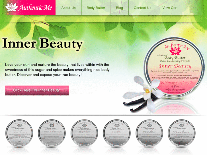 www.authenticmebeauty.com