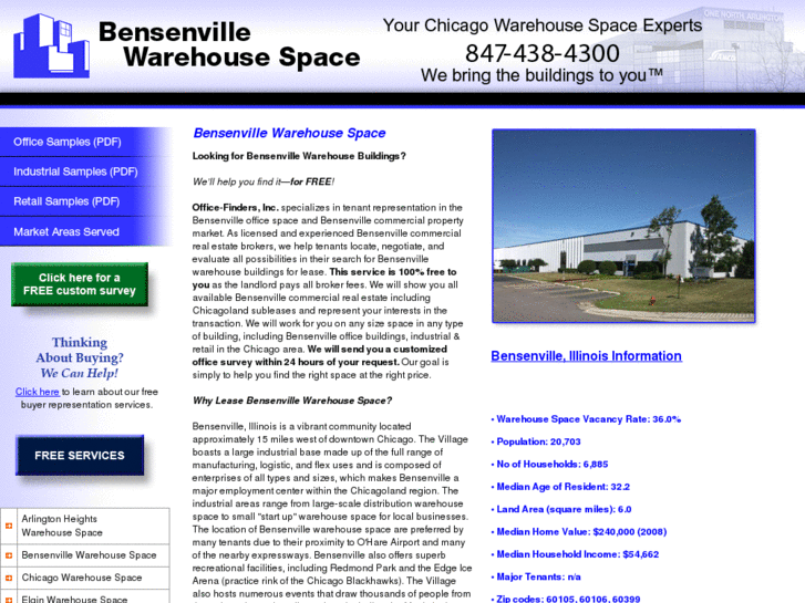 www.bensenvillewarehousespace.com